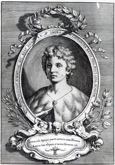 Laura Maria Caterina Bassi by Domenico Maria Fratta
